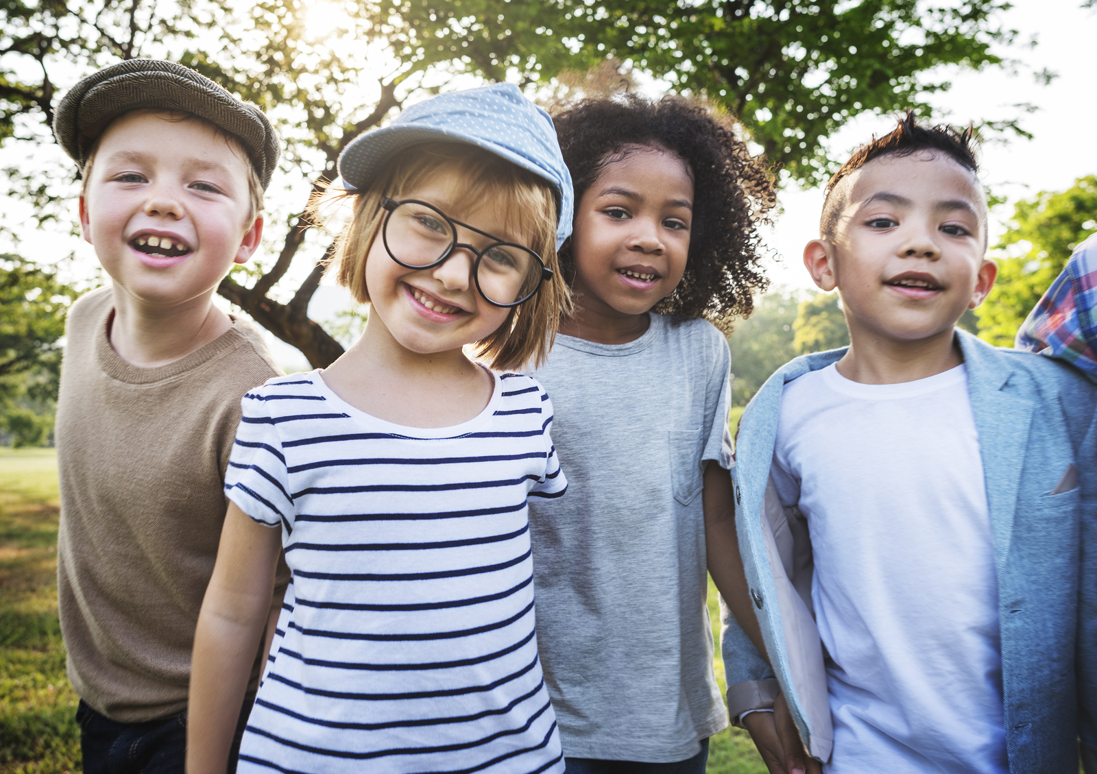 Kids Happiness Fun Smiling Children Concept