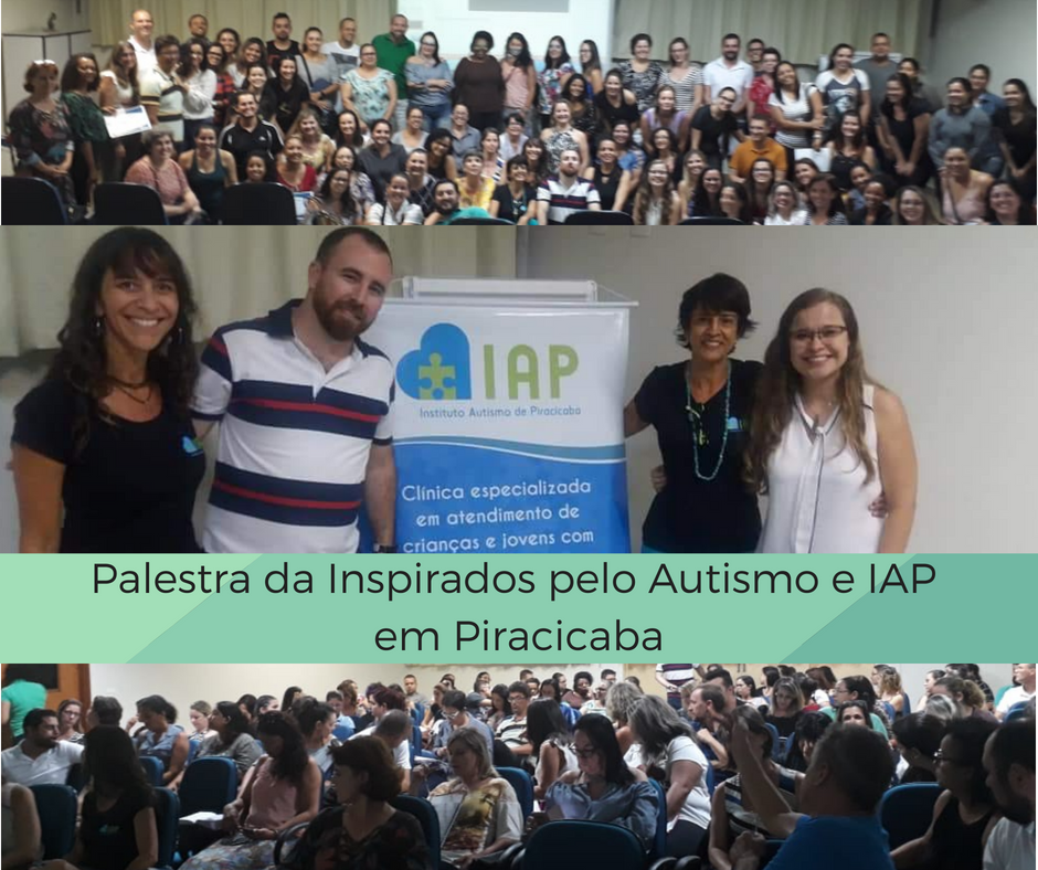 Palestra da Inspirados pelo Autismo e IAP em Piracicaba